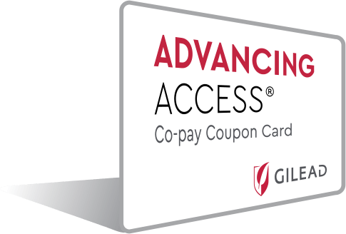 Gilead co-pay coupon card